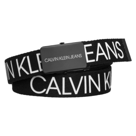 Calvin Klein Jeans Opasky  čierna / biela
