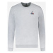 Le Coq Sportif  ESS CREW SWEAT N  Mikiny Šedá