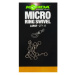 Korda obratlík micro rig ring swivel large