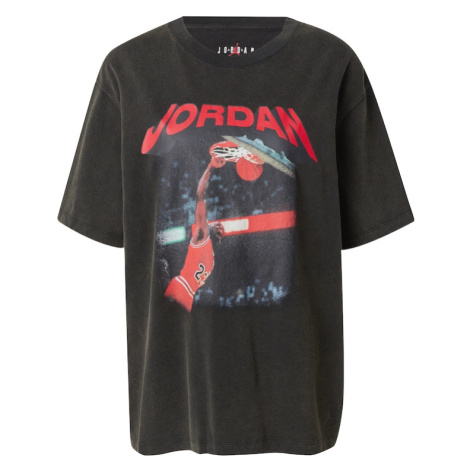 Jordan Tričko  svetlomodrá / červená / čierna