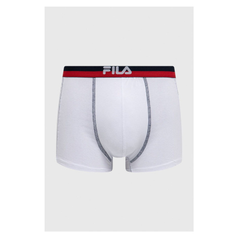 Boxerky Fila (2-pak) pánske, biela farba