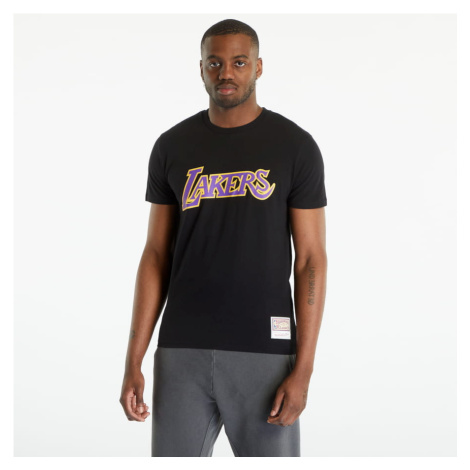 Mitchell & Ness NBA Team Logo Tee Lakers Black