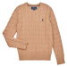 Polo Ralph Lauren  LS CABLE CN-TOPS-SWEATER  Svetre Béžová