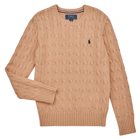 Polo Ralph Lauren  LS CABLE CN-TOPS-SWEATER  Svetre Béžová