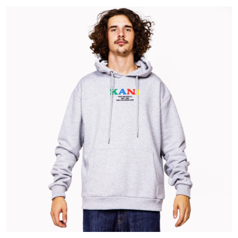 Karl Kani Retro Ash Grey - Pánske - Mikina Karl Kani - Sivé - 6093652