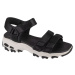 ČIERNE DÁMSKE SANDÁLE SKECHERS D'LITES - FRESH CATCH 31514-BLK