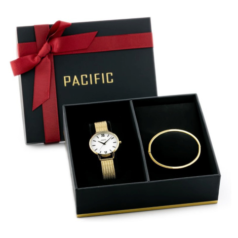 Dámske hodinky PACIFIC X6172 - darčekový set (zy665a)