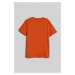 TRIČKO GANT REG SHIELD SS T-SHIRT PUMPKIN ORANGE