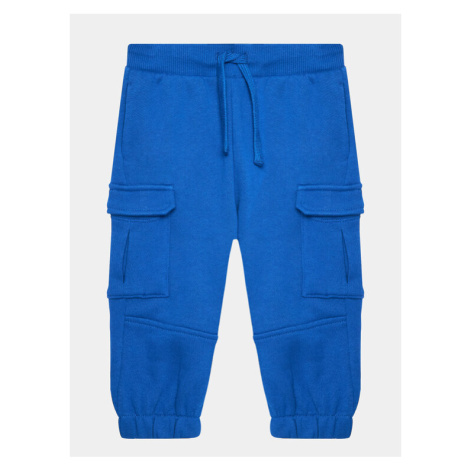 United Colors Of Benetton Teplákové nohavice 3J68GF034 Modrá Regular Fit