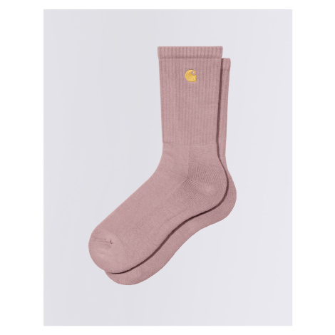 Carhartt WIP Chase Socks Glassy Pink/Gold