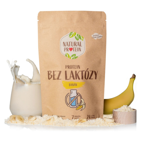 NaturalProtein Bezlaktózový proteín - Banán 1 kus