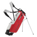 TaylorMade Flextech Superlite Stand Bag Silver/Red