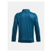 Modrá chlapčenská vzorovaná športová bunda Under Armour Pennant 2.0