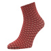 FALKE Ponožky 'Gleaming Hive'  béžová / červená / čierna