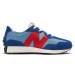 Detské topánky New Balance GS327VD – modré