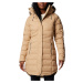 BÉŽOVÁ DÁMSKA ZIMNÁ BUNDA COLUMBIA BELLE ISLE II MID DOWN JACKET 2085153262