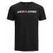 Jack&Jones Pánske tričko JJECORP Slim Fit 12137126 Black L