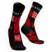 Compressport Trekking Black/Red/White T1 Bežecké ponožky