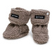 T-TOMI TEDDY Booties Grey detské capačky 0-3 months