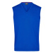 James & Nicholson Pánsky sveter bez rukávov JN657 - Kráľovská modrá