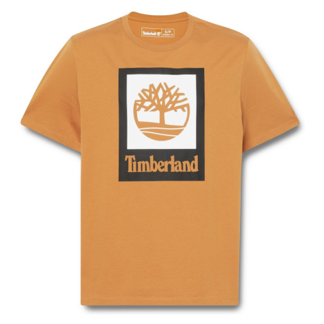 TIMBERLAND Tričko  svetlohnedá / čierna / biela