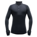 Devold EXPEDITION MAN ZIP NECK Pánske funkčné tričko, čierna, veľkosť