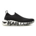 KARL LAGERFELD Sneakersy KL63213 Čierna
