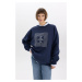 DEFACTO Oversize Fit Crew Neck Thick Sweatshirt