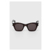 Slnečné okuliare Saint Laurent 592 čierna farba