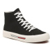 Tommy Jeans Sneakersy Mid Canvas Color EM0EM01157 Čierna