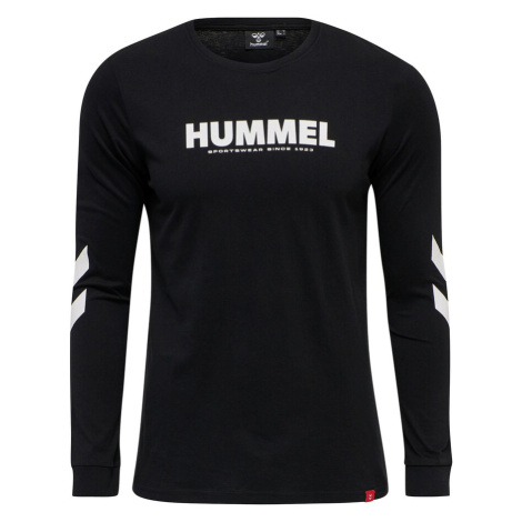 Hummel Funkčné tričko 'Legacy'  čierna / biela