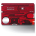 VICTORINOX Swiss Card Lite Translucent červený