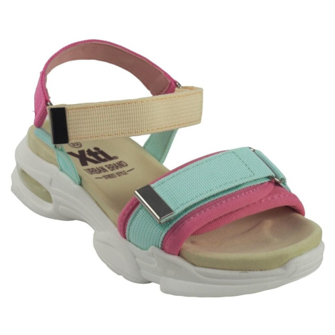 Xti  Dievčenské sandále  150356 rôzne  Univerzálna športová obuv Zelená