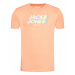 Jack&Jones Tričko Strong 12189389 Oranžová Regular Fit