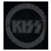 Tričko metal ROCK OFF Kiss Buzzsaw Logo Hi-Build Čierna