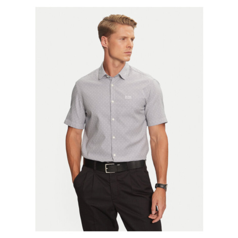 Boss Košeľa Brodi_S 50431845 Sivá Slim Fit Hugo Boss