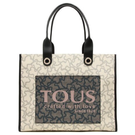 TOUS Kabelka Shopping Xl. Amaya K Icon 2001514159 Béžová