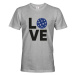 Pánske tričko s potlačou Florbal love - ideálny darček pre florbalistu