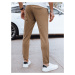 Dstreet UX4266 camel pánske joggery