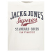 Jack & Jones Plus Tričko  modrá / červená / biela