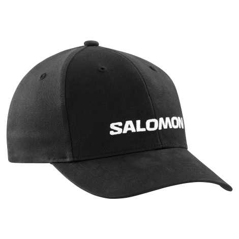 SALOMON Logo Cap Black Černá UNI