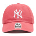 47 Brand Šiltovka Mlb New York Yankees 47 Clean Up B-RGW17GWSNL-BE Červená