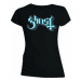 Ghost Tričko Blue/Grey Keyline Logo Womens Black