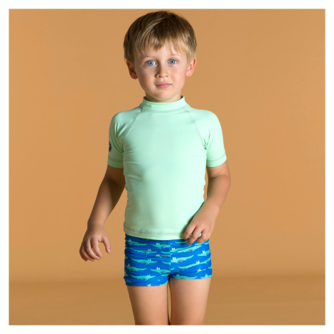 Detské tričko s UV ochranou svetlozelené NABAIJI