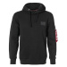 Pánska mikina Alpha Industries Back Print Hoody Black