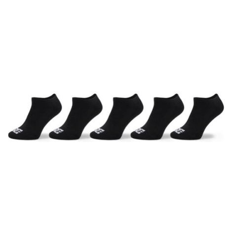 DC Súprava 5 párov členkových pánskych ponožiek Spp Dc Ankle 5Pk ADYAA03188 Čierna