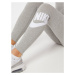 Nike Sportswear Legíny 'Essential'  sivá melírovaná / biela