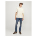 Modré pánske slim fit džínsy Jack & Jones Glenn