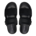 Calvin Klein Jeans Šľapky Double Bar Sandal Wb In Br YM0YM00946 Čierna