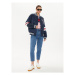 Tommy Jeans Bundy bomber Letterman DW0DW18306 Tmavomodrá Relaxed Fit